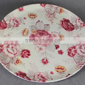 Custom Home Melamine Dinner Plate for Christmas thumbnail-2