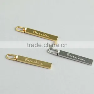 Handbags/Luggage/Jackets/Coats Zipper Puller Silder Head Gold Colour Metal Zipper Pulls thumbnail-2