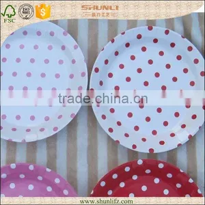 China Custom Printed Disposable Paper Plates thumbnail-4