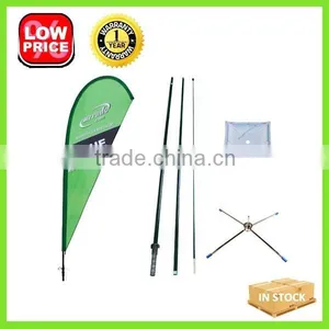 Hot Sales Cheap Popular Advertising Metal Flag Pole Base Cross Base for Flagpole thumbnail-2