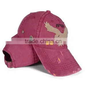 6 Panel Pre-curved Brim Baseball Cap,Custom Embroidered Baseball Cap thumbnail-3