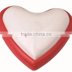 Heart Shape Push Night Lamp Bedroom Touch Night Lamp thumbnail-1