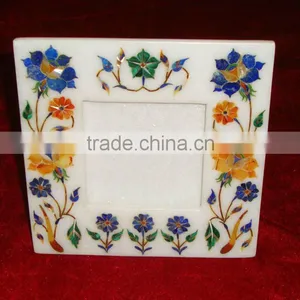 Inlaid Stone Handmade Photo Frame thumbnail-1