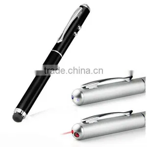 3 in 1 Capacitive Stylus Touch Screen Pen With LED Light for Tablet thumbnail-1