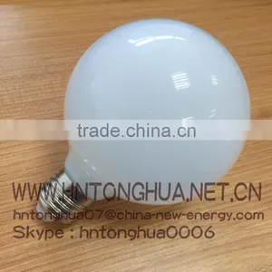 220V 6W Milky Glass Shell LED G95 Globe Pendant Light Bulb thumbnail-4