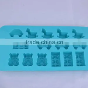 Silicone Car Shape Animal Shape Ice Cube Tray thumbnail-1