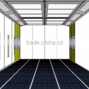 JF Spray Booth Doors Spray Booth Paint Booth Bake Oven Automotive Spray Booth thumbnail-4