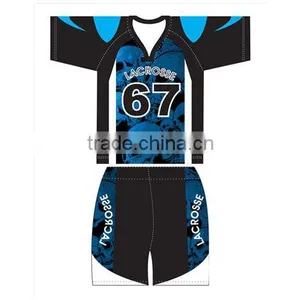 100%polyester Lacrosse Uniforms for OEM Service thumbnail-1
