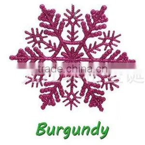 Plastic Christmas Decoration Snowflake thumbnail-2