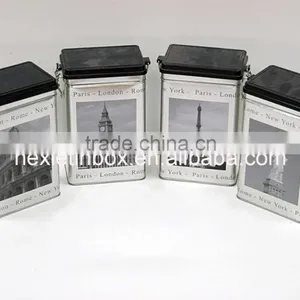 Square Metal Box Hot Selling Cookie Box With Low Price thumbnail-3
