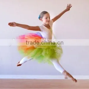 Newest Designer Ballet Tutu Dress Colorful Plus Size Ballet Tutu Dress thumbnail-2