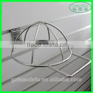 Nice Design Durable Metal Cap Hat Rack for Slatwall / Gridwall thumbnail-1