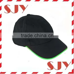 LED Glowing Light Flashing 6 Panel Sports Cap thumbnail-1