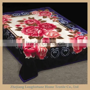 Manufactory Walmart China Home Textile Wholesale Rachel Blanket thumbnail-1
