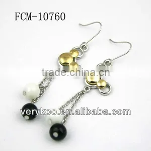 Popular Items for Wholesale Beautiful Mickey Mouse Dangle Earring(FCM-10760) thumbnail-1