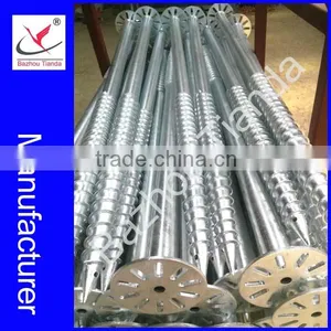Ground Screw Pile for Flag Pole and Fences thumbnail-1