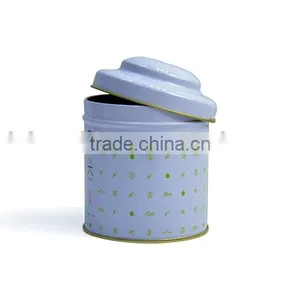 Round Chinese Tea Tin Can,small Size Round Tin Can for Tea,tea Tin Can Producers thumbnail-3