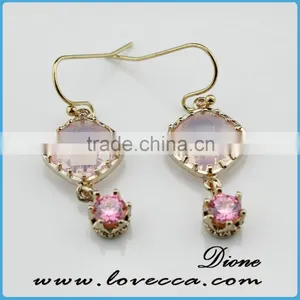 Pendant Earrings Water Drop Stone Stud Earrings thumbnail-4