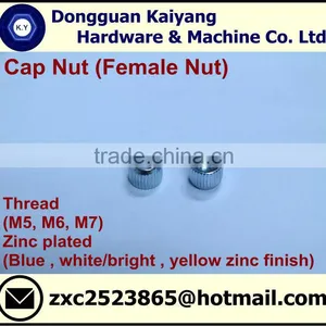 Acorn Nut; Cap Nut (for Furniture); M5, M6, M7 thumbnail-1