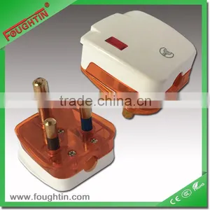 15A 250V AFRICA PLUG WITH LIGHT thumbnail-1