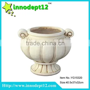 China Garden Decoration Supply, Concrete Garden Flower Pot thumbnail-1