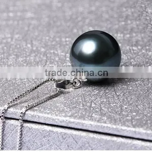 China Factory Newest Design 18K Tahitian Black Pearl Jewelry thumbnail-4
