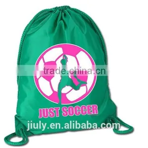 Soccer Sport Pack Cinch Sack Soccer Drawtring Bag thumbnail-1