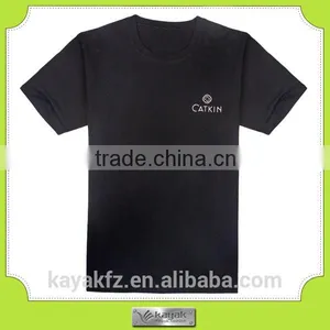 Custom Cheap Men's Blank Round Neck t Shirt thumbnail-4