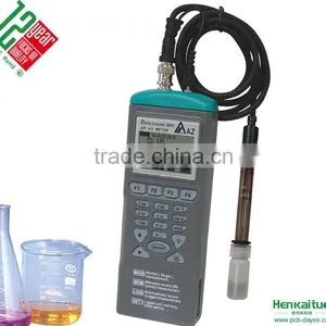 Handheld Measuring & Recording pH Temperature & mV Digital Multiple Function PH ORP Data Logger AZ9661 thumbnail-1