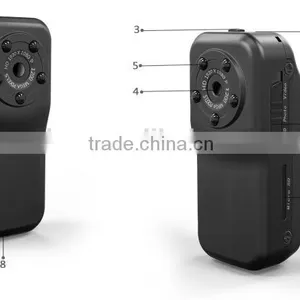 Promotion!!! The Smallest Best Hidden Night Vision Action Mini Camera Dvr MD80 thumbnail-1