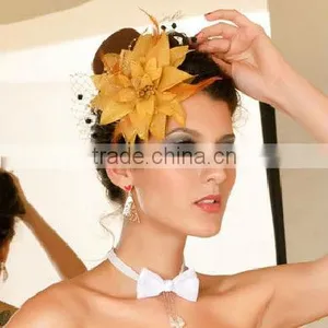 MYLOVE Flower Top Hat With Clips Bridal Fascinator MLXM029 thumbnail-1