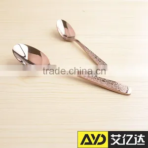 Cutlery Set 72! Stainless Steel Gold Plated Cutlery thumbnail-6