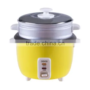 Small Kitchen Appliance 5 Tazas/cups Electric Drum Rice Cooker 1L/400W in Yellow thumbnail-2