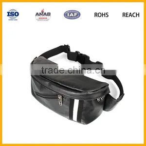 BSCI High Quality PU Multilayer Waist Bag With Adjustable Strap for Cycling, Outdoor thumbnail-4