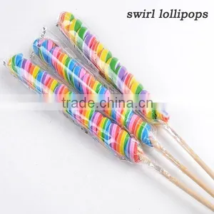 90g Hand Made Candy Swirl Lollipops thumbnail-1
