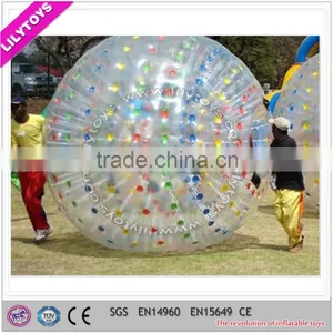 Inflatable Zorb Ball for Sale, Body Zorbing Ball for Kids and Adults Games,use for Water Park thumbnail-2