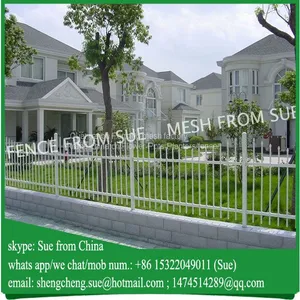 Decorative Polyester Coated Steel Villa Fence Wholesale thumbnail-2