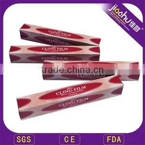Packing PVC Cling Film, , PVC Stretch Wrap for Food Packing, Transparent Plastic Film thumbnail-1