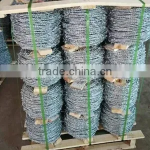 Hot-dipped Galvanized Heavy Duty Steel Barbed Wire Coil thumbnail-3