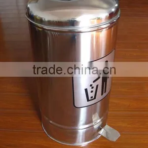 Stainless Steel Pedal Dustbin, Trash Bin, Litterbin thumbnail-1