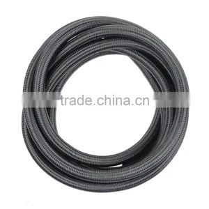 AN -8 AN8 AN08 Stainless Nylon Braided Fuel Line Oil Gas Hose thumbnail-4