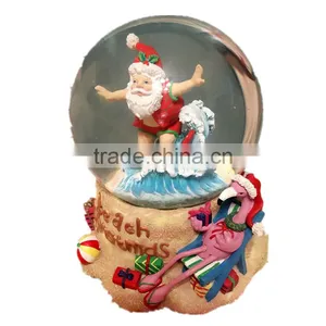 Resin Beach Surfing Christmas Snow Slobe thumbnail-1