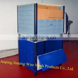 Stackable Folding Storage Boxes Containers With Lid thumbnail-1