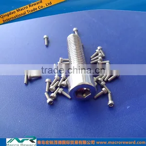 Q235 304 316 Stainless Steel Fasteners Hex Socket Head Cap Screw of ASTM thumbnail-1