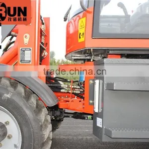 Everun ER08 Hydraulic Driving Small Wheel Loader Zl08 CE Certificated With Standard Bucket thumbnail-4