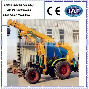 Hot Deep Hole Drilling Machine Piling Equipment for Earth Auger thumbnail-1