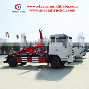 Dongfeng Kingrun Container Removable Garbage Truck for Sale thumbnail-2