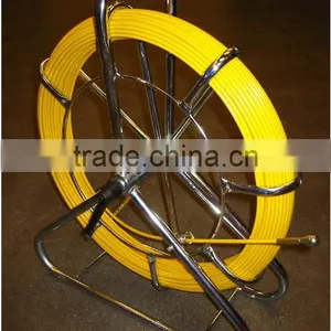 High Strong FRP Round Rod Underground Cable Tools Electric Cable Duct Rodder thumbnail-1