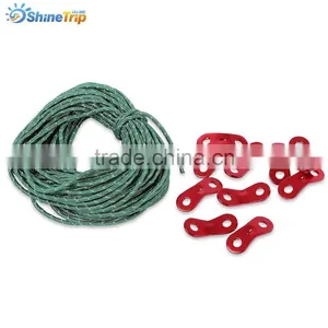 SHINETRIP 2 in 1 Outdoor Windproof Rope Reflective Nylon Cord Adjuster Camping Gear Tent Cord Tent Adjuster thumbnail-1