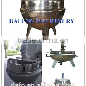 500 Liter Steam Jacketed Cooking Kettle With Agitator thumbnail-4